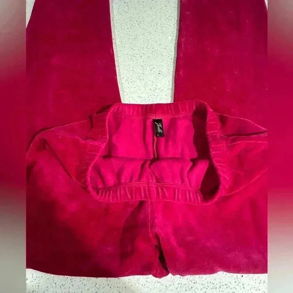 La Perla Vintage Hot Pink Velor Joelle Pants Size Small EUC - Picture 8 of 8